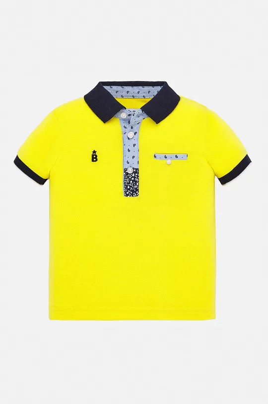 žltá Mayoral - Detské polo tričko 68-98 cm Chlapčenský