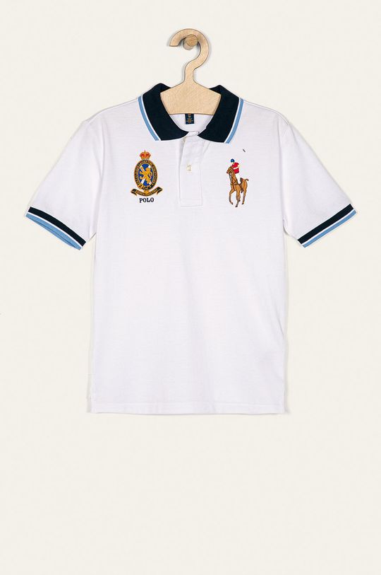 alb Polo Ralph Lauren - Tricou polo copii 134-176 cm De băieți