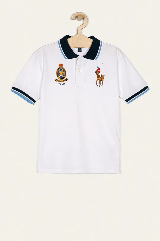 biela Polo Ralph Lauren - Detské polo tričko 134-176 cm Chlapčenský
