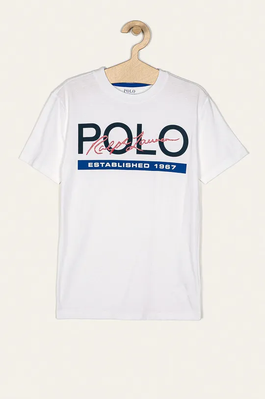 biela Polo Ralph Lauren - Detské tričko 134-176 cm Chlapčenský