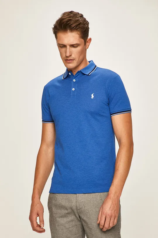 modrá Polo Ralph Lauren - Pánske polo tričko Pánsky