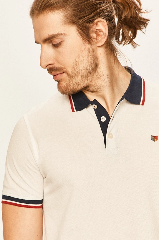 biały Premium by Jack&Jones - Polo