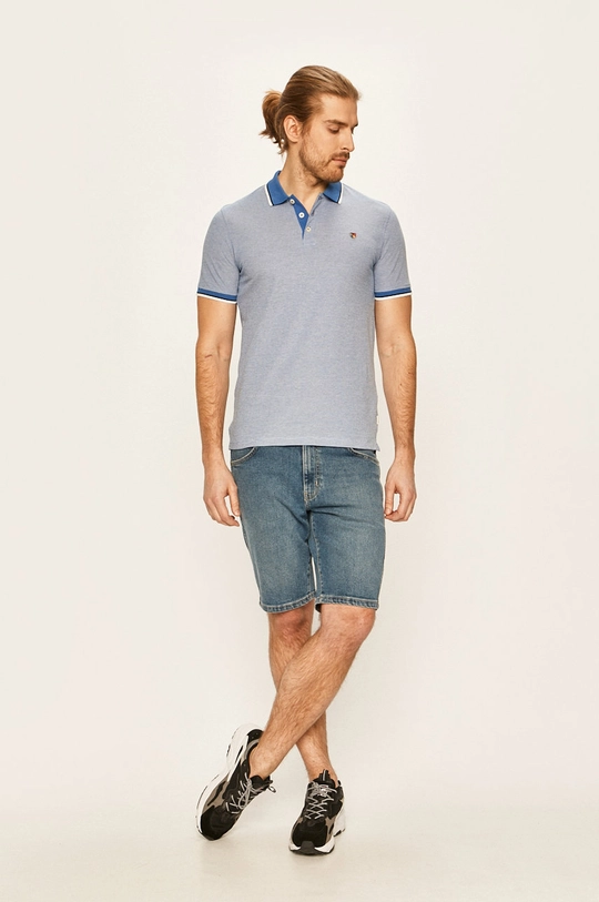 Premium by Jack&Jones - Polo niebieski