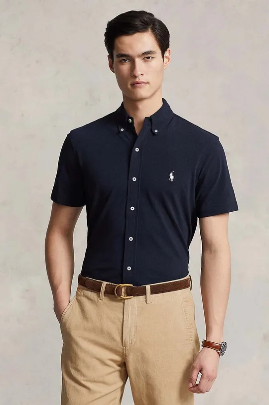 mornarsko modra Polo Ralph Lauren srajca Moški