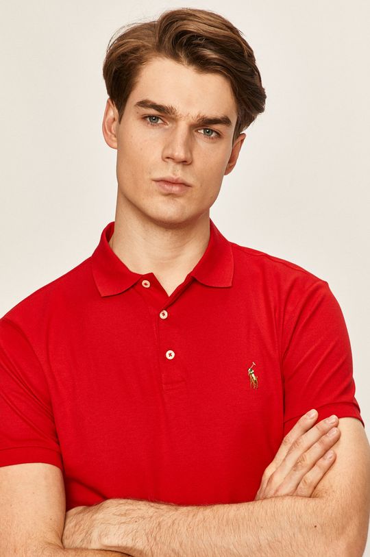 červená Polo Ralph Lauren - Polo tričko Pánský