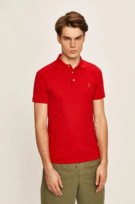 červená Polo Ralph Lauren - Pánske polo tričko
