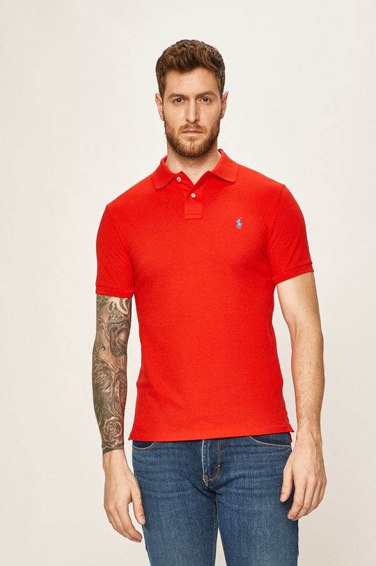 červená Polo Ralph Lauren - Polo tričko Pánský