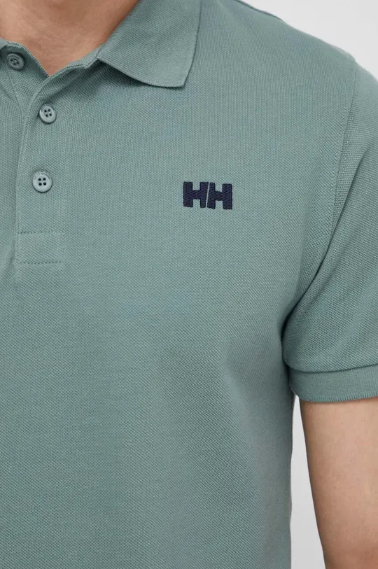 Βαμβακερό μπλουζάκι πόλο Helly Hansen Ανδρικά