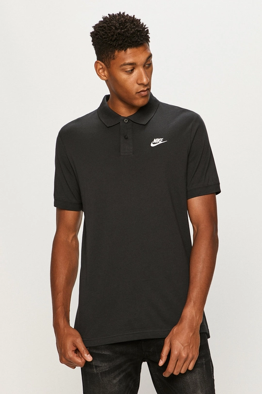 čierna Nike Sportswear - Polo tričko Pánsky