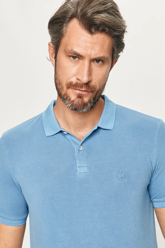 modrá Marc O'Polo - Polo tričko Pánsky
