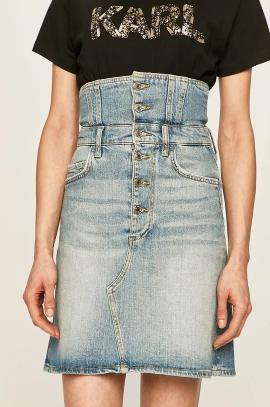 niebieski Guess Jeans - Spódnica jeansowa Damski