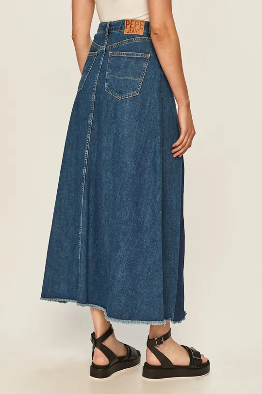 Pepe Jeans - Rifľová sukňa Maxime  100% Bavlna