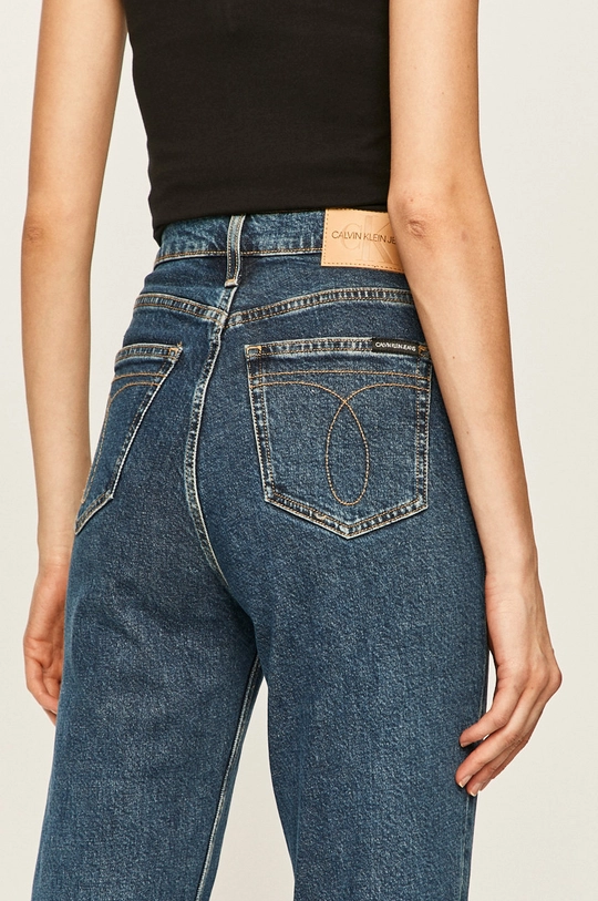 granatowy Calvin Klein Jeans - Jeansy Mom Jean J20J213329