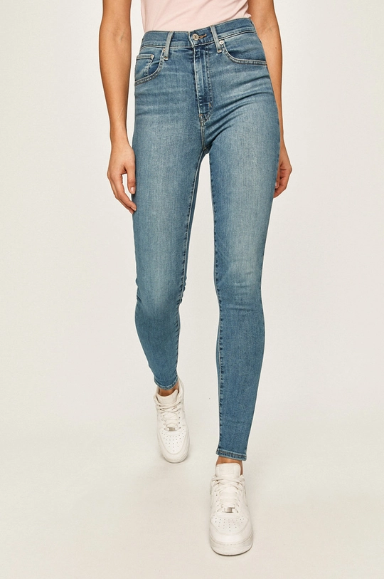 niebieski Levi's - Jeansy Mile High Super Skinny Damski