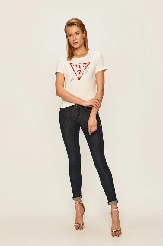 Guess Jeans - Jeansy Annette granatowy