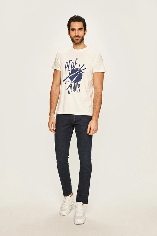 Pepe Jeans - Jeansy Stanley granatowy