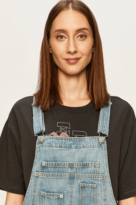 modrá Pepe Jeans - Šortky Abby Fabby