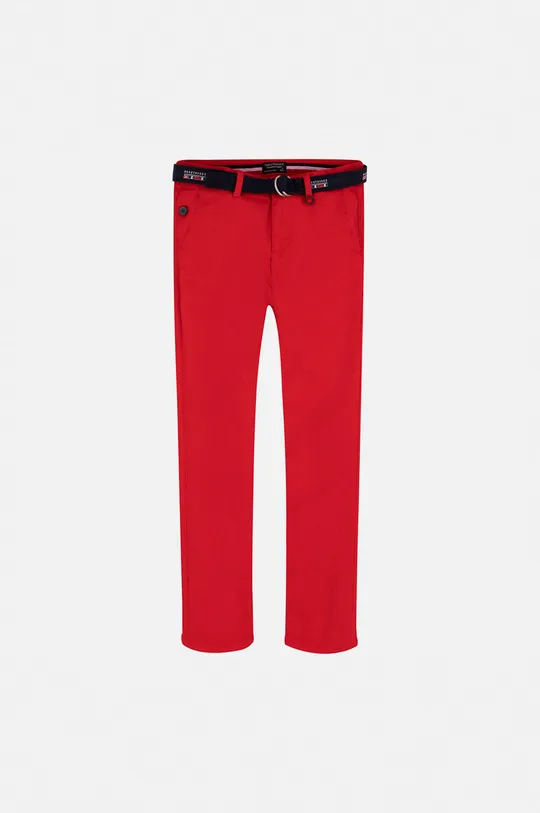Mayoral - Spodnie dziecięce 128-172 cm czerwony