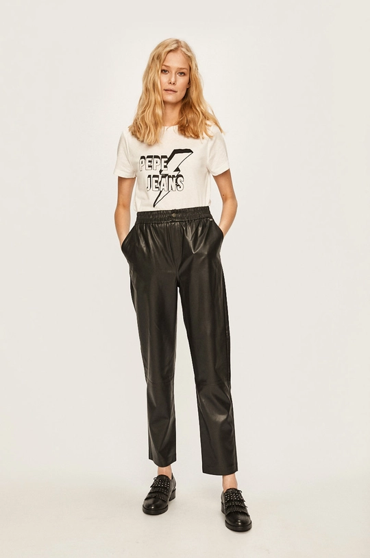 Pepe Jeans - Pantaloni Moira PL211351 negru SS20