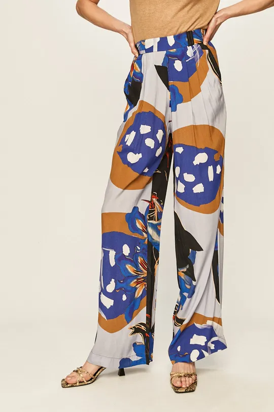 multicolor Desigual - Spodnie 20SWPW30 Damski