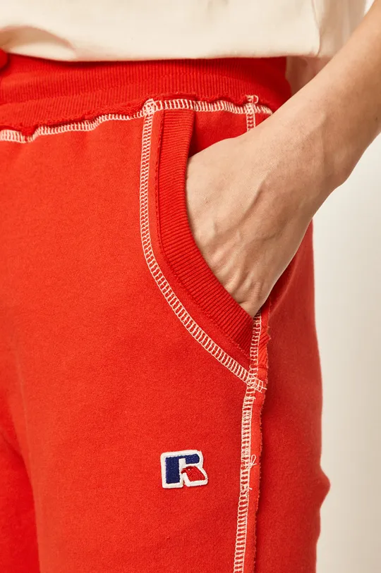 czerwony Russel Athletic - Spodnie