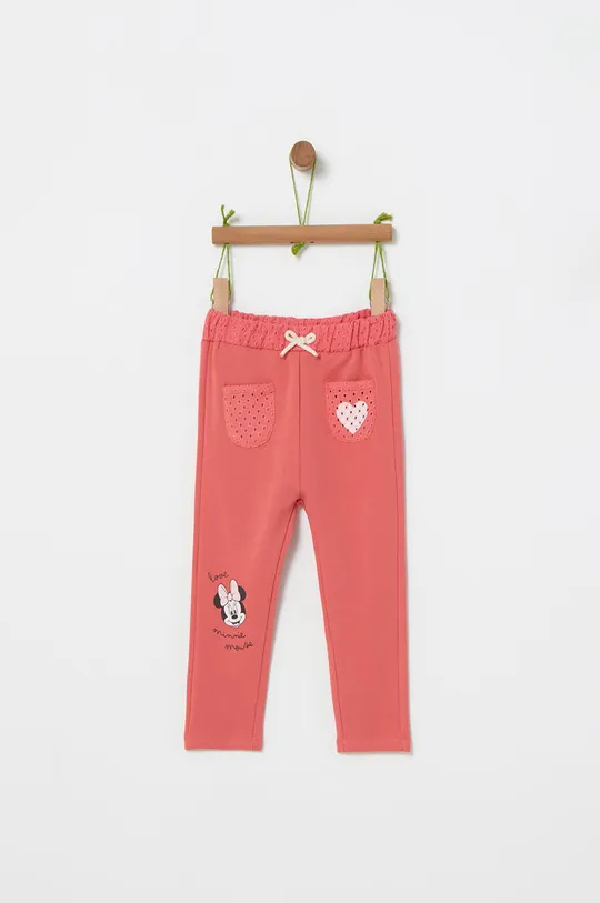 ružová OVS - Detské nohavice x Disney 74-98 cm Dievčenský