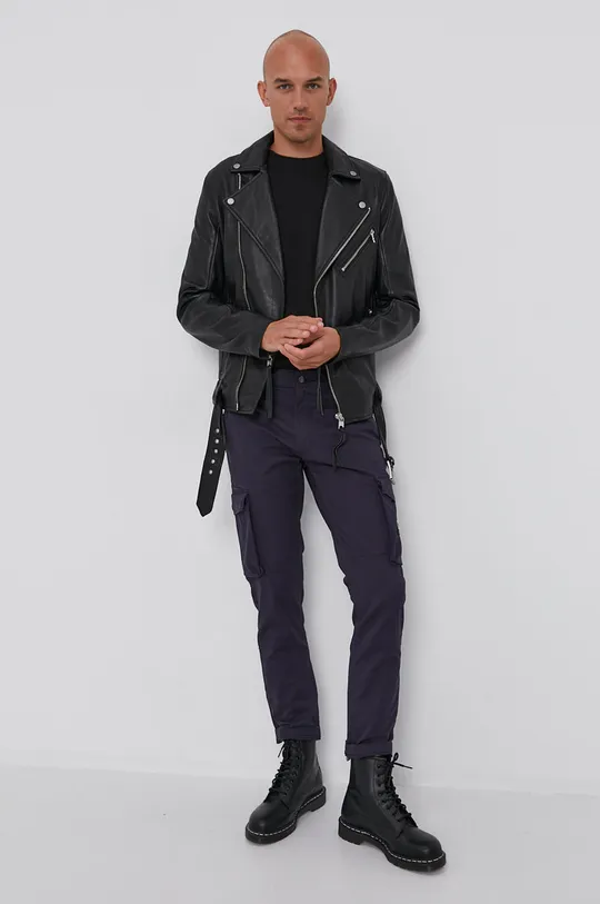 Calvin Klein Jeans nadrág sötétkék