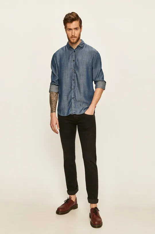 Guess Jeans - Spodnie Vermont czarny