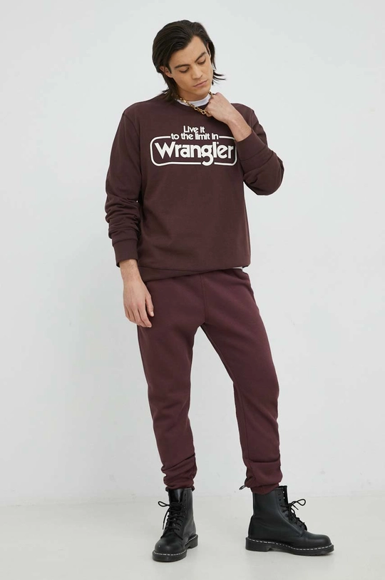 Tepláky G-Star Raw burgundské