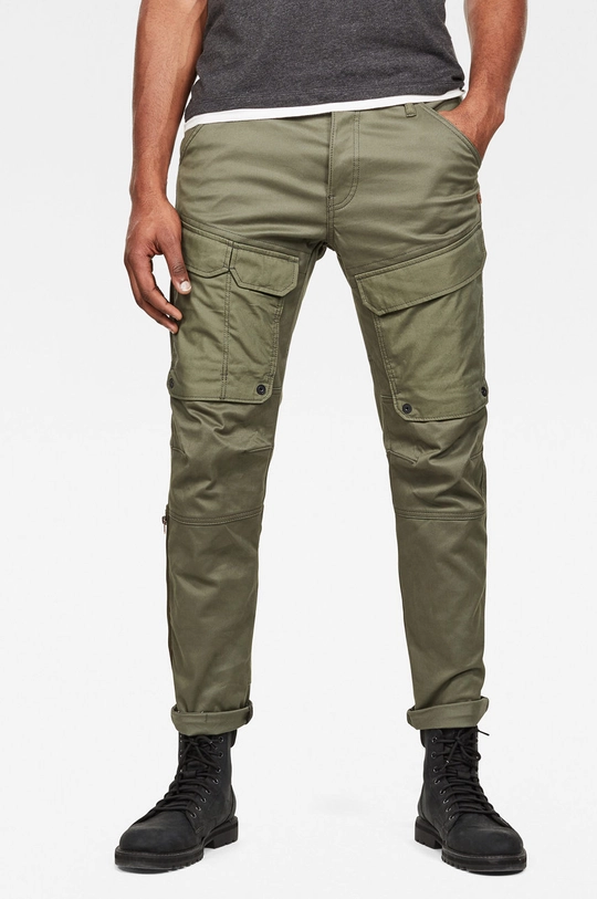 G-Star Raw - Pantaloni C072 panza verde D16213.C072