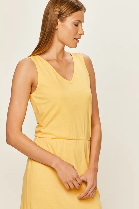žltá Vero Moda - Šaty