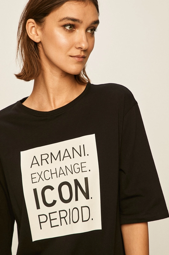 čierna Armani Exchange - Šaty