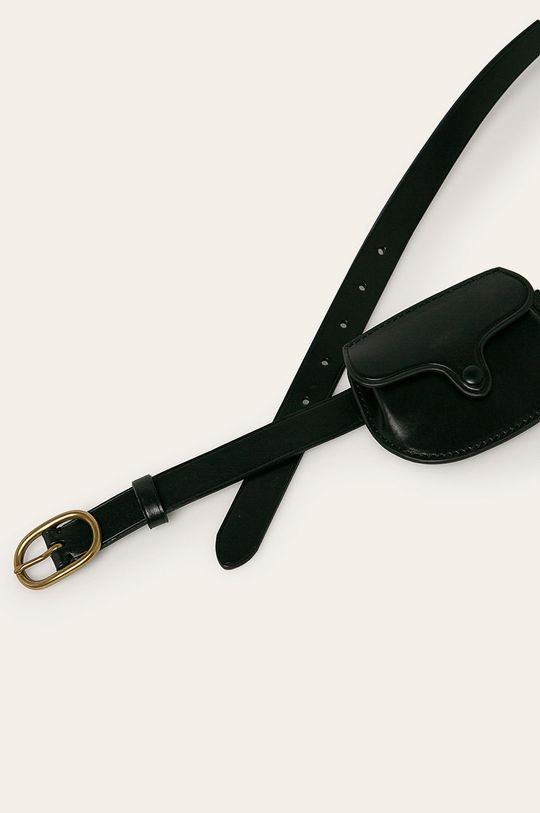 černá Polo Ralph Lauren - Kožený pásek