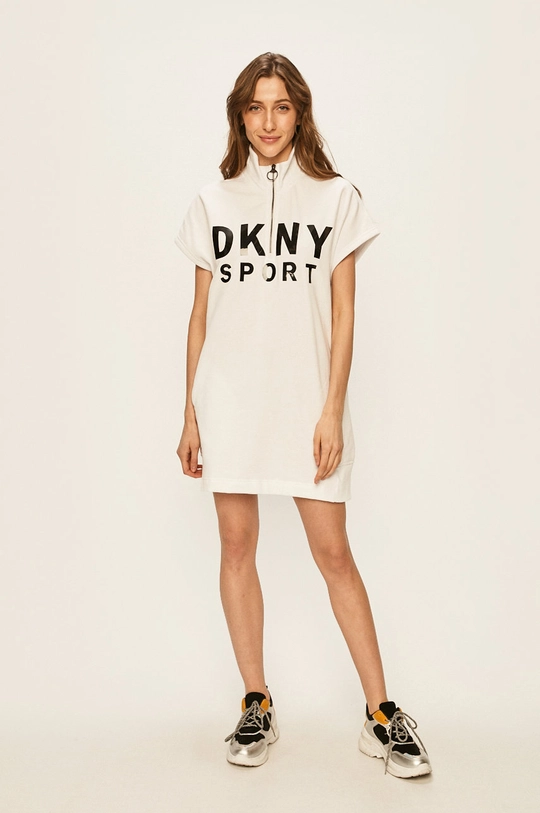 Dkny sukienka biały