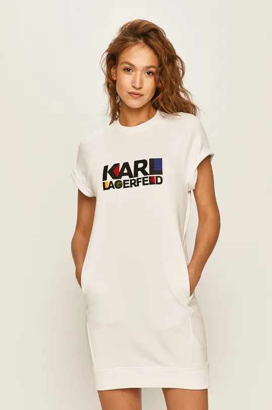 biela Karl Lagerfeld - Šaty Dámsky