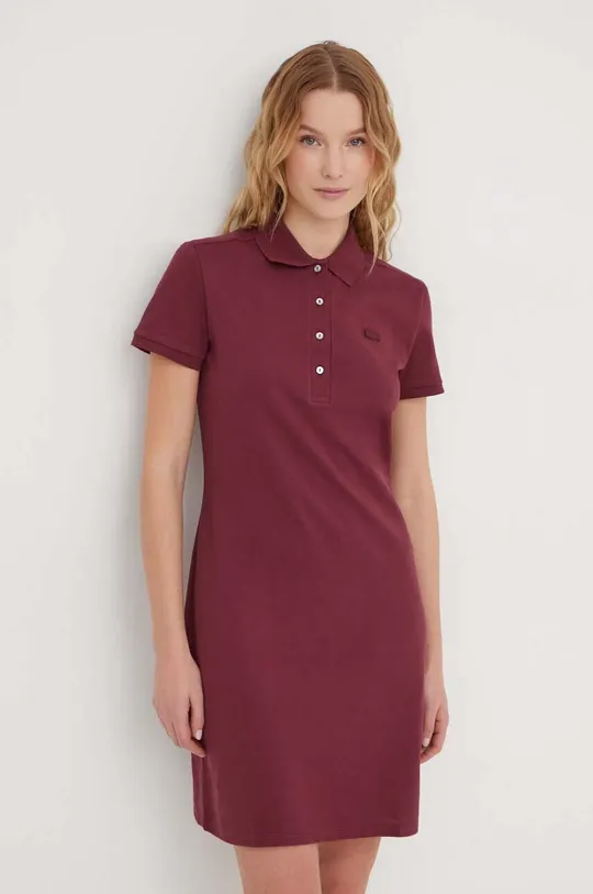 burgundia Lacoste rochie De femei