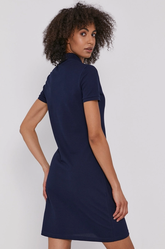 Lacoste dress Main: 94% Cotton, 6% Elastane Rib-knit waistband: 100% Cotton