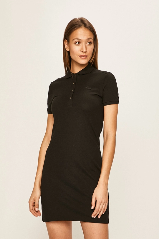 negru Lacoste rochie De femei