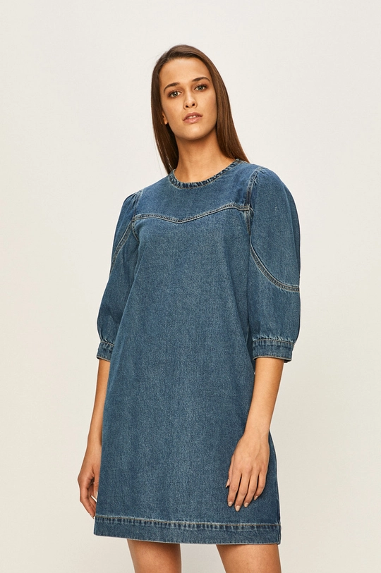 Noisy May - Rochie jeans mini albastru 27012359