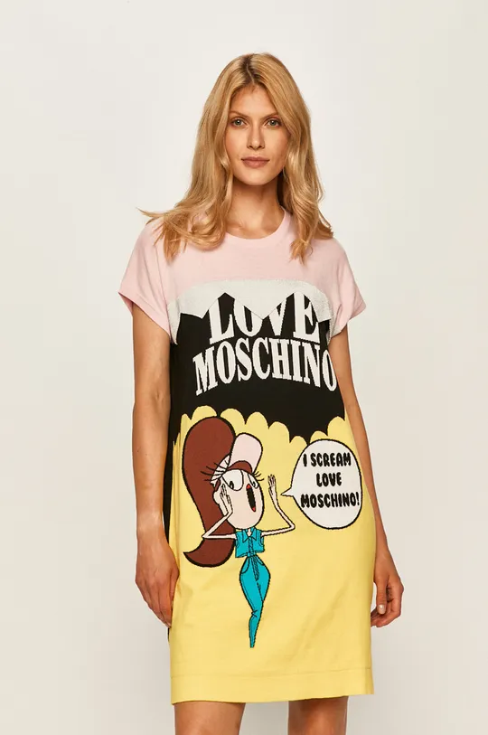 Love Moschino - Sukienka multicolor