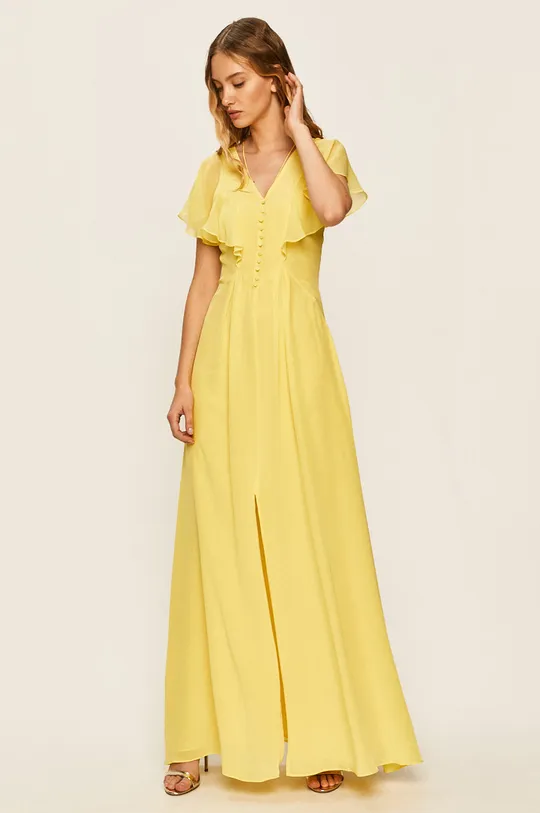 żółty Karl Lagerfeld - Sukienka 201W1307 Damski