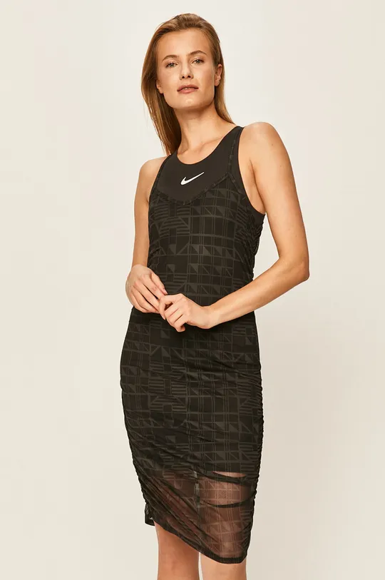 czarny Nike Sportswear - Sukienka Damski