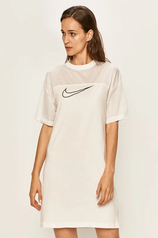 biela Nike Sportswear - Šaty Dámsky