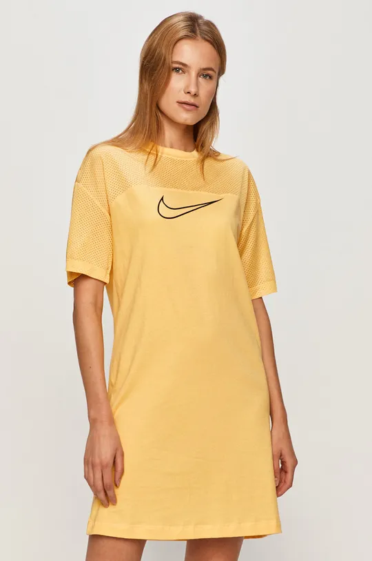 жёлтый Nike Sportswear - Платье Женский