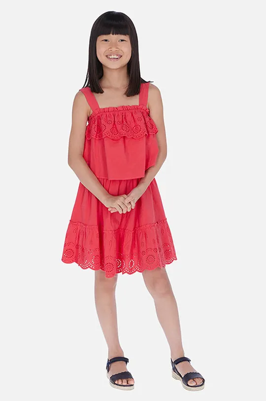 розовый Mayoral - Детское платье 128-167 см. Для девочек