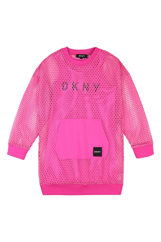 Dkny - Детское платье 152-158 см. розовый