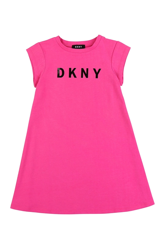 Dkny - Rochie fete 110-146 cm tricotaj roz D32752