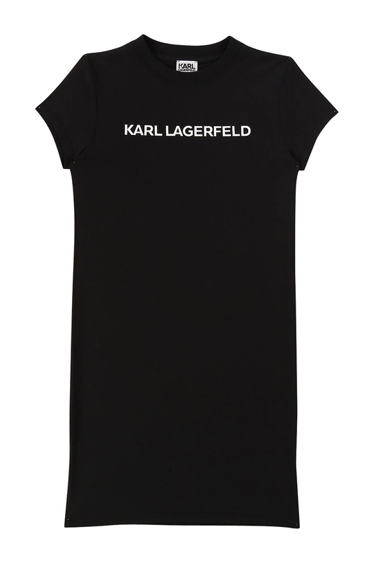 fekete Karl Lagerfeld - Gyerek ruha 114-150 cm Lány