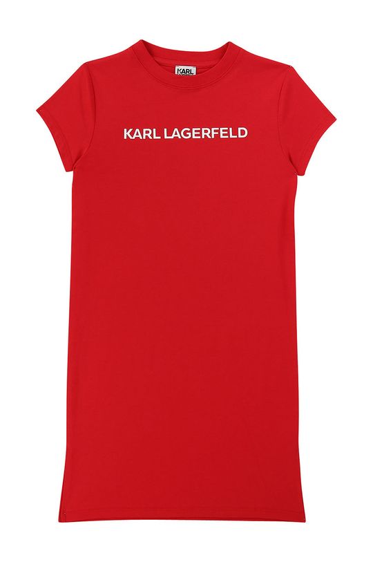 rosu Karl Lagerfeld - Rochie fete 156-162 cm De fete