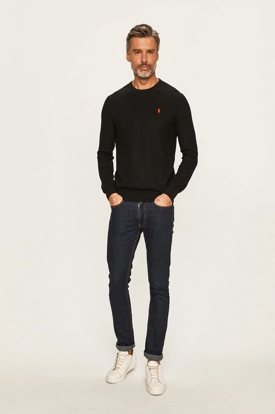 Polo Ralph Lauren - Sweter 710680593001 czarny